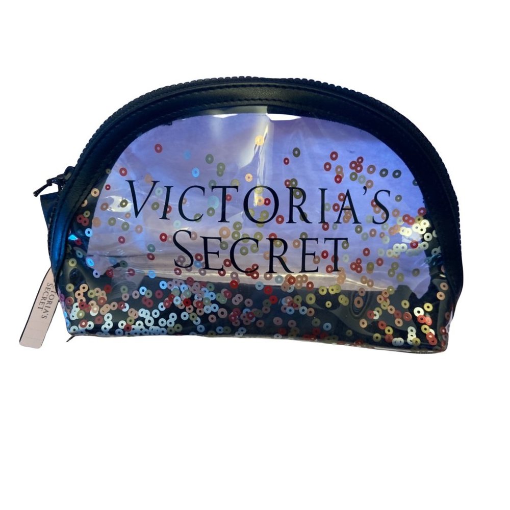 New Victoria’s Secret clear zipper bag
